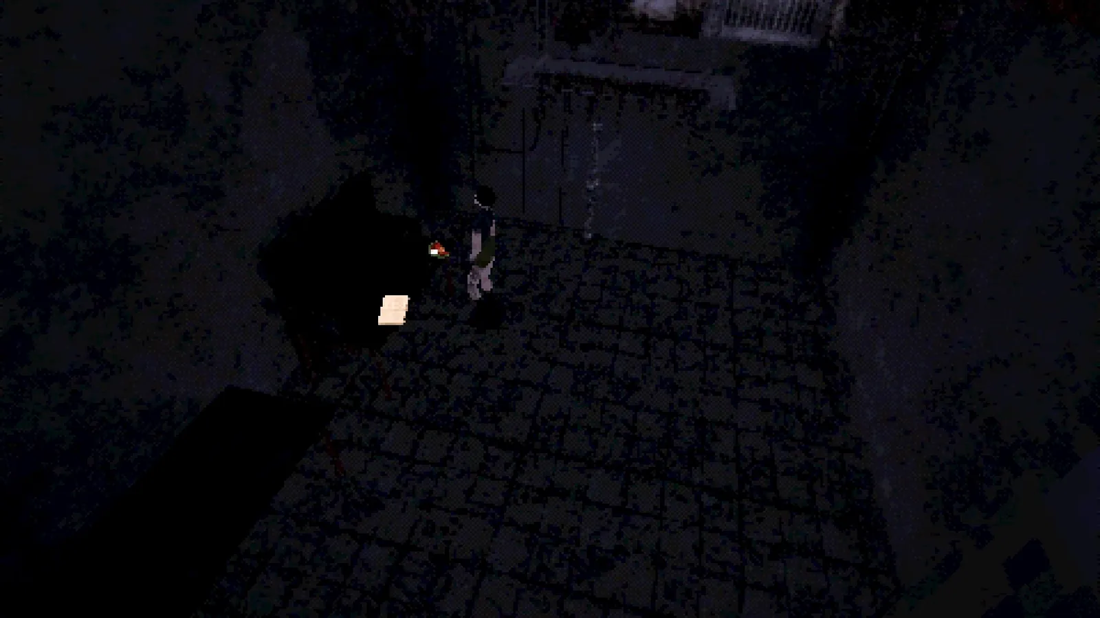 The dark basement — second Emblem Part location
