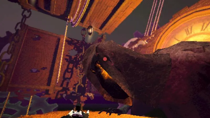 Aiming the camera at the Tape Keeper during the fight