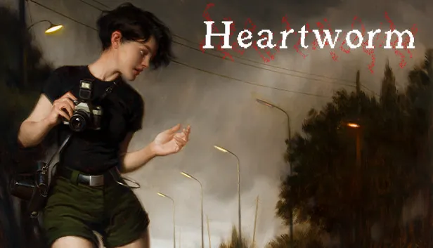 Heartworm cover art — Sam with her camera