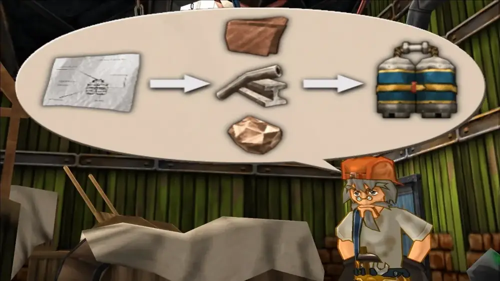 Dark Cloud 2 - The invention combination process