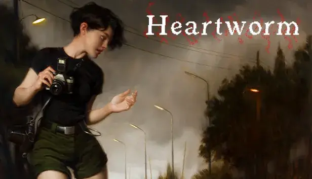 Heartworm cover art — Sam with her camera