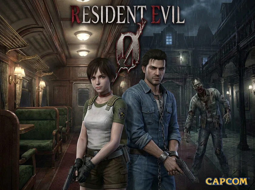 Resident Evil 0 key art