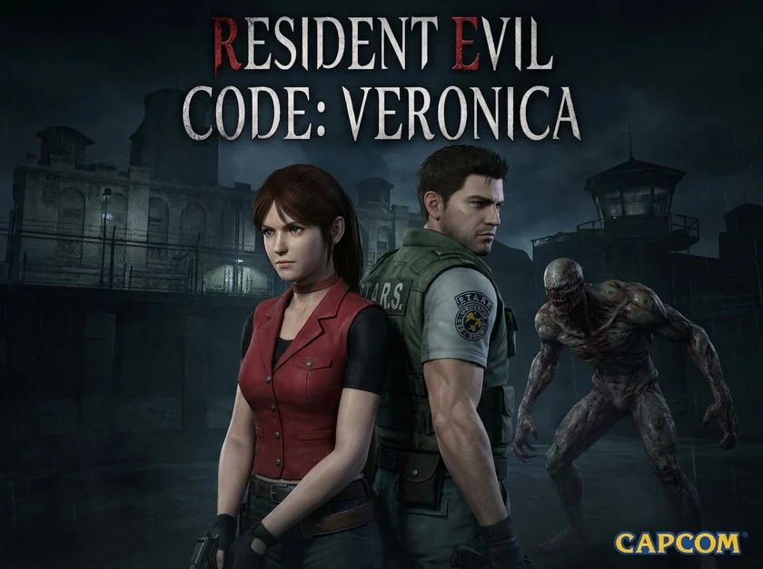 Resident Evil Code: Veronica key art