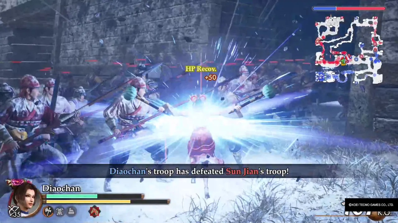 Sun Jian’s troop is defeated