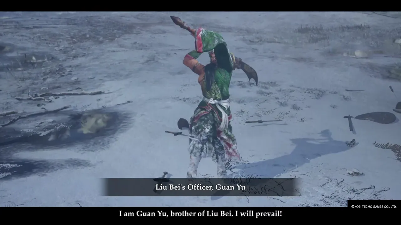 Guan Yu’s scene