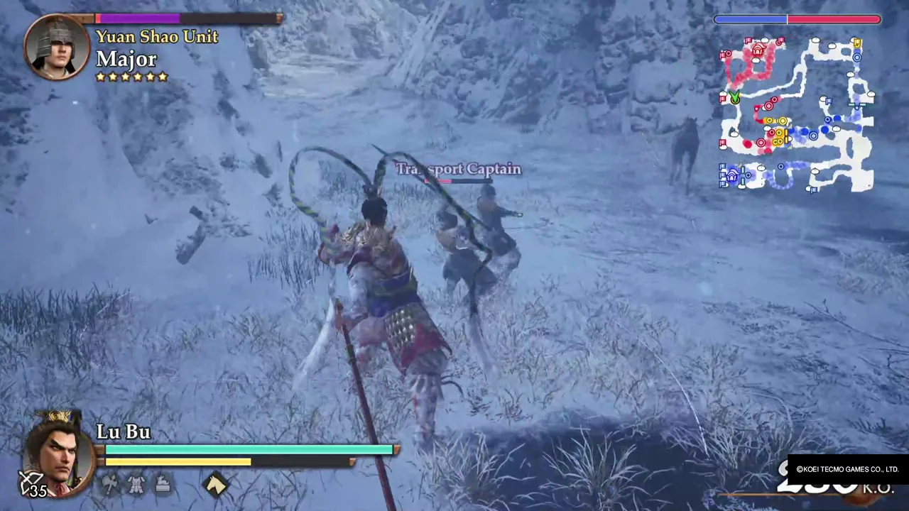Riding after the supply unit