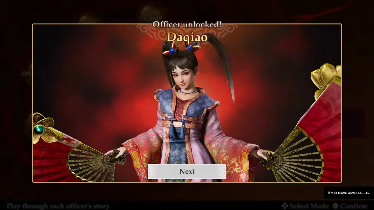 Daqiao is unlocked