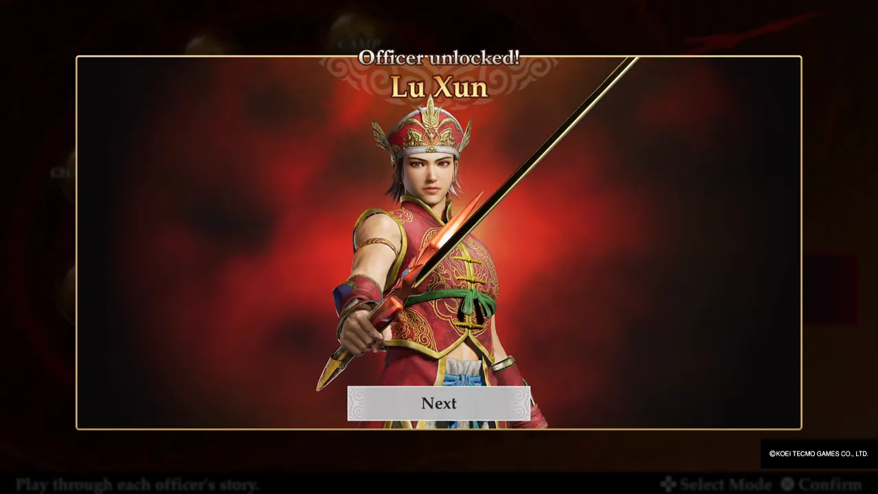 Lu Xun is unlocked