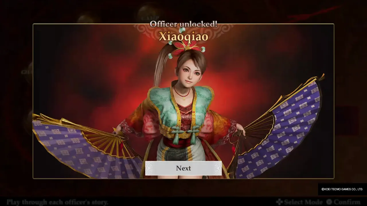 Xiaoqiao is unlocked
