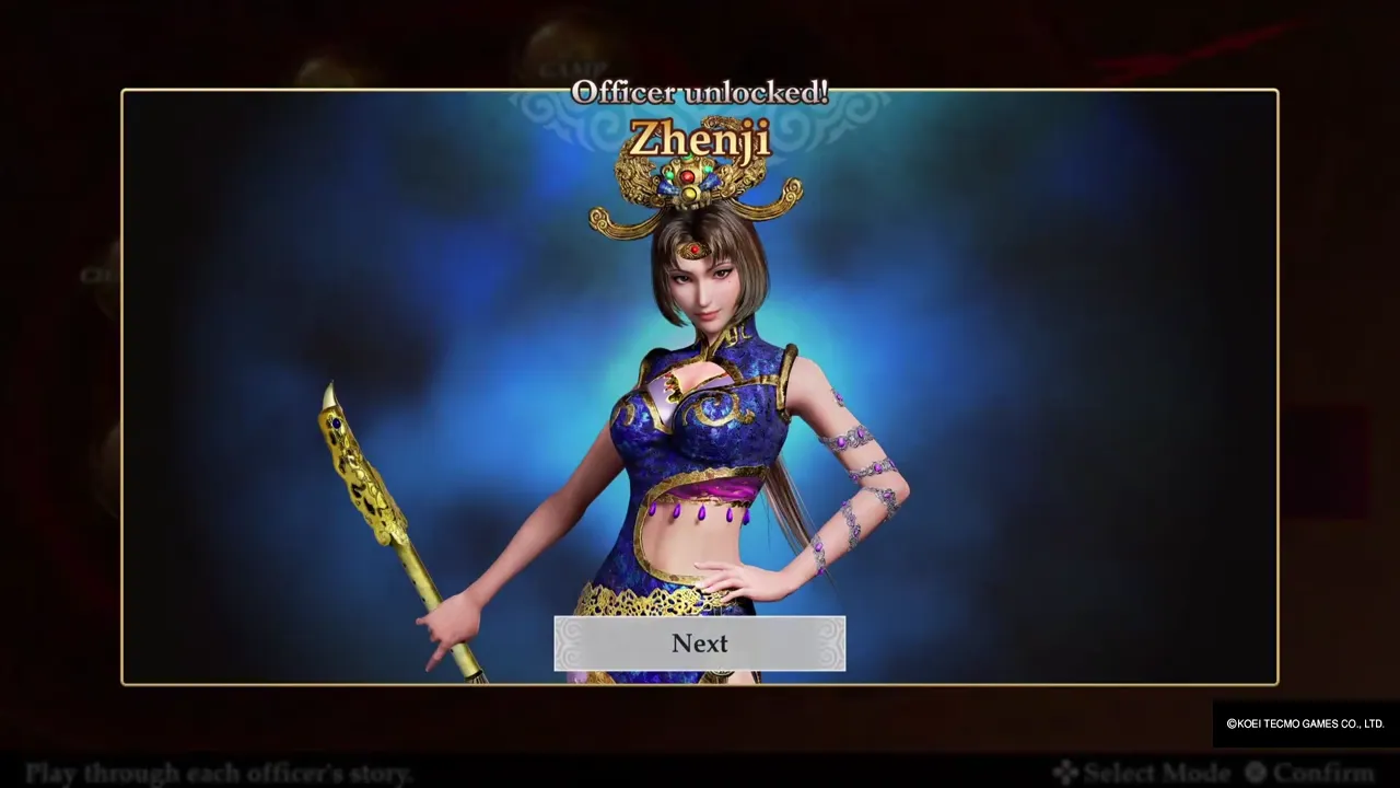 Zhenji is unlocked