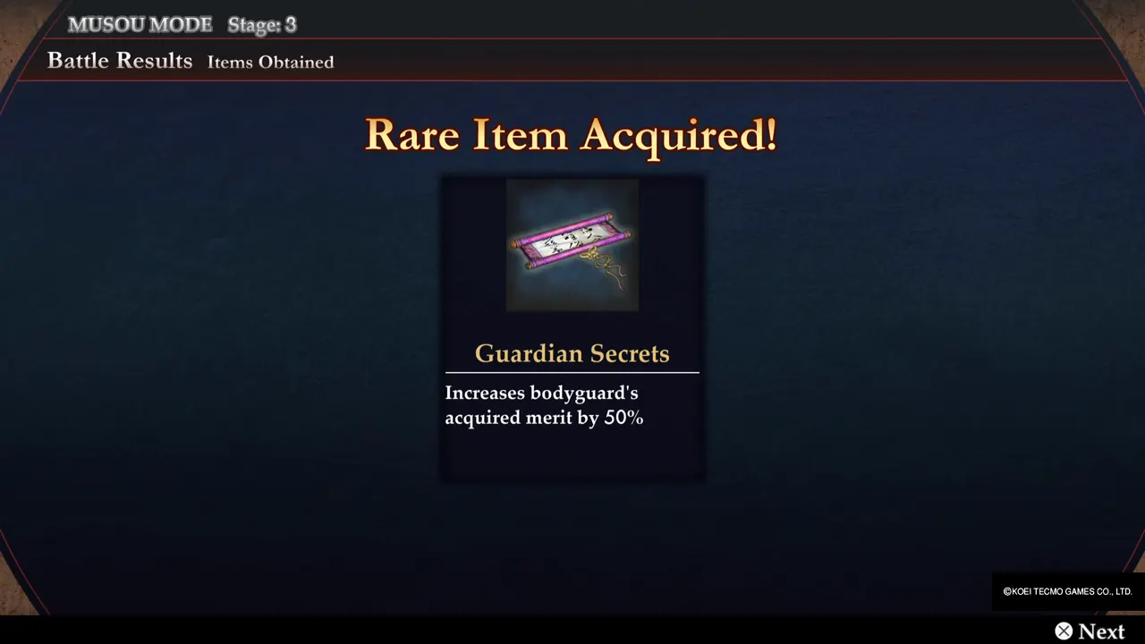 Guardian Secrets is the rare item