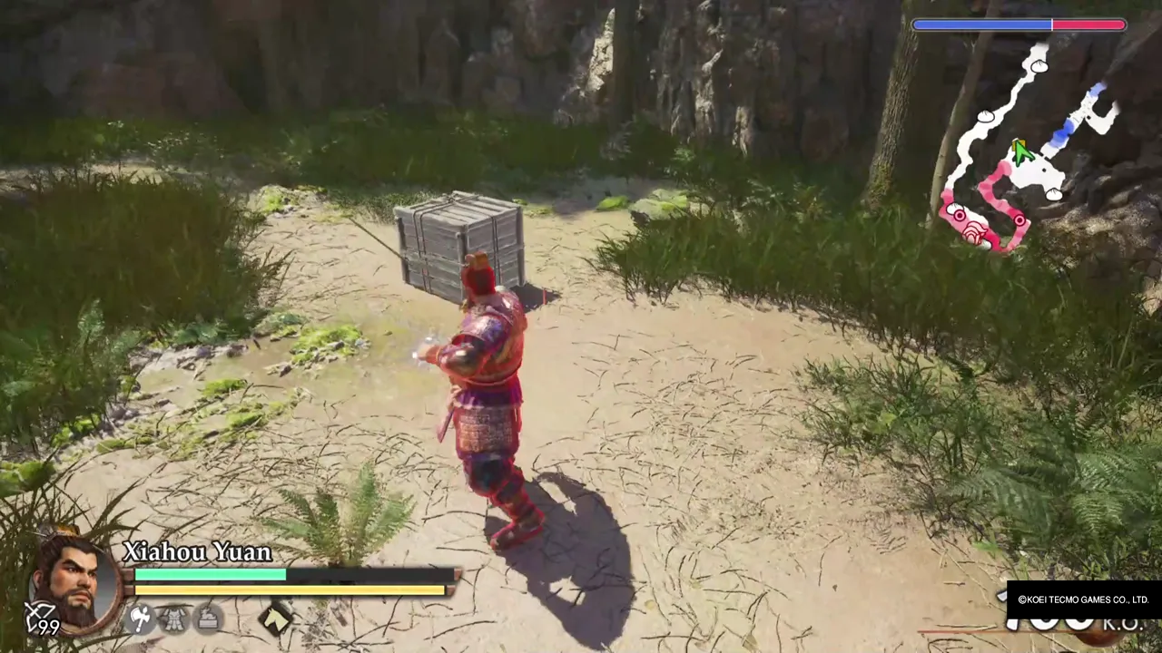 The crate before you break it