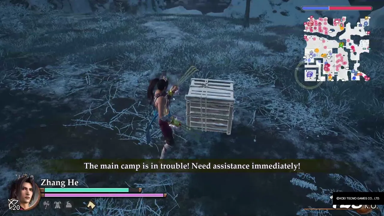 The crate before you break it