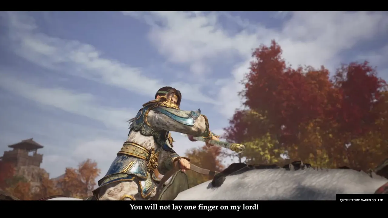 The scene with Liu Bei