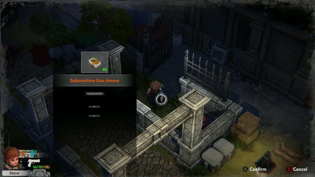 Submachine Gun Ammo prompt