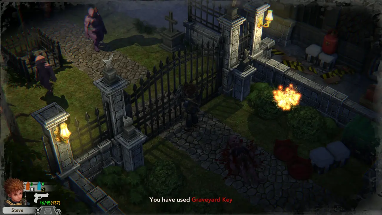 Graveyard Key used