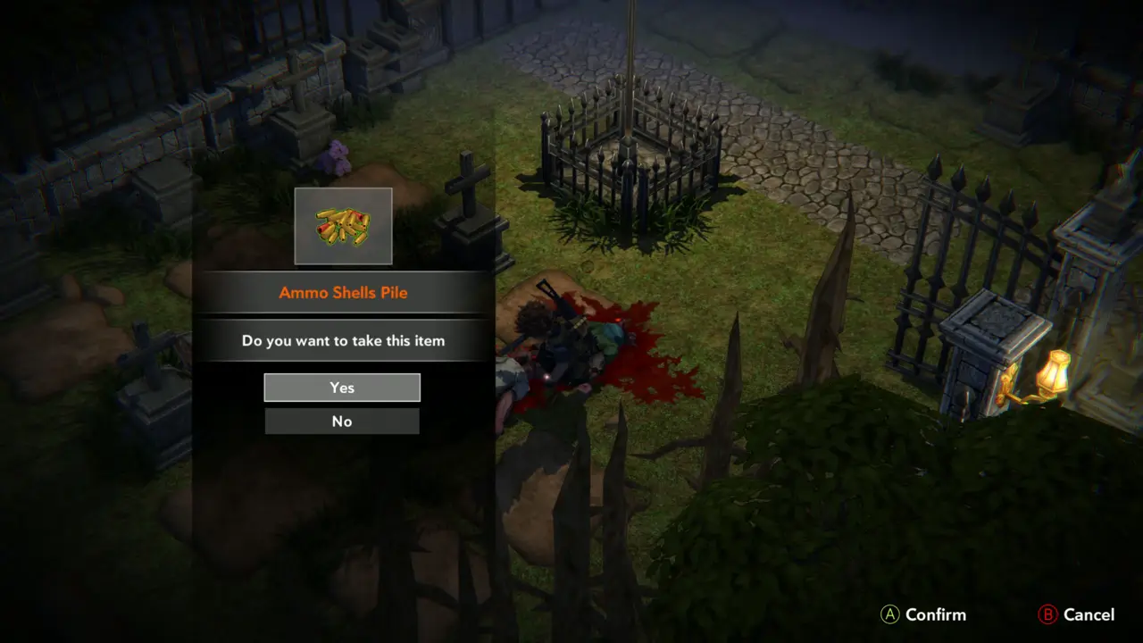 Ammo Shells Pile prompt