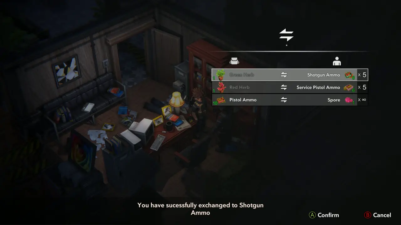 Shotgun Ammo exchanged