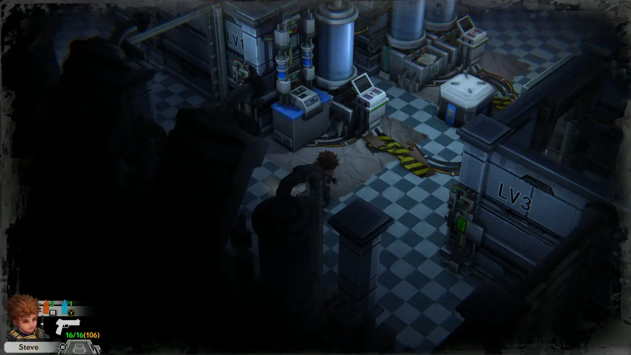 Door marked LV 3