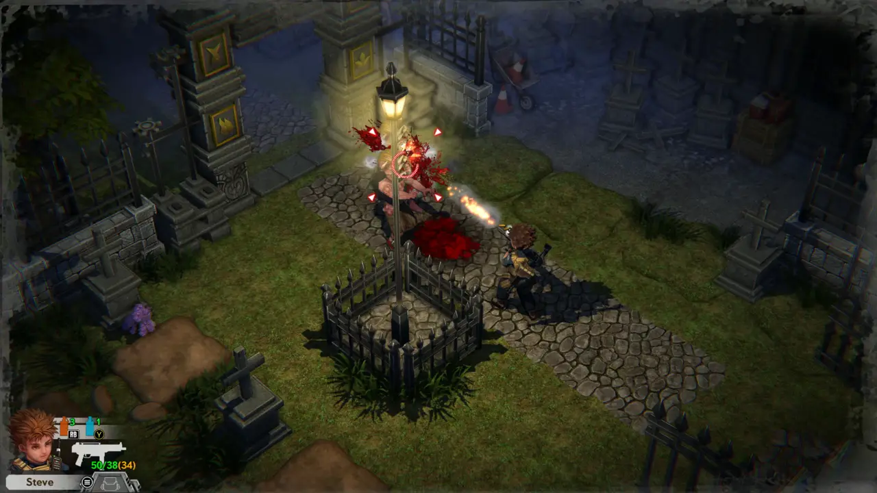 Lamp post fight