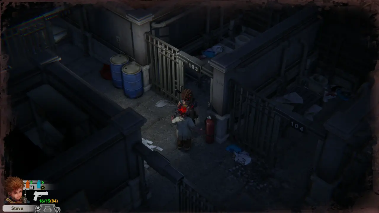 Fighting by gate 103-104