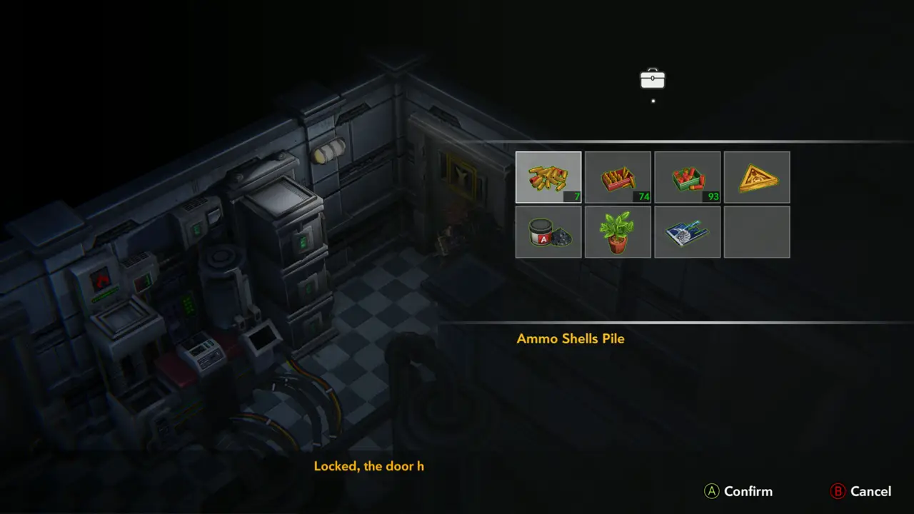 The locked door message