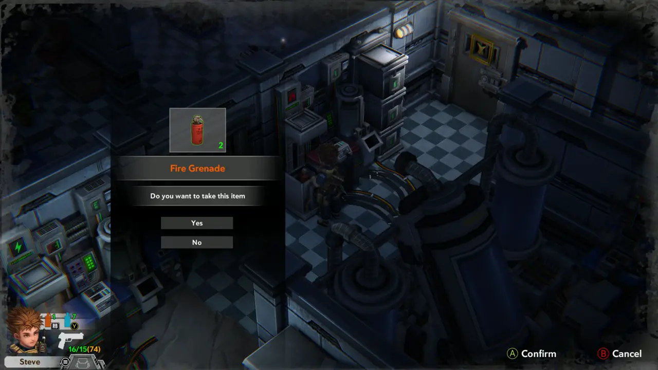 Fire Grenade x2 prompt