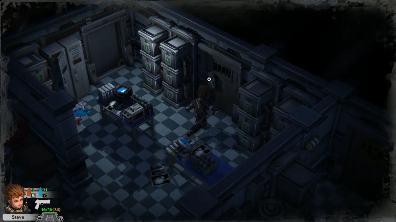 At the Prison Guard Room door