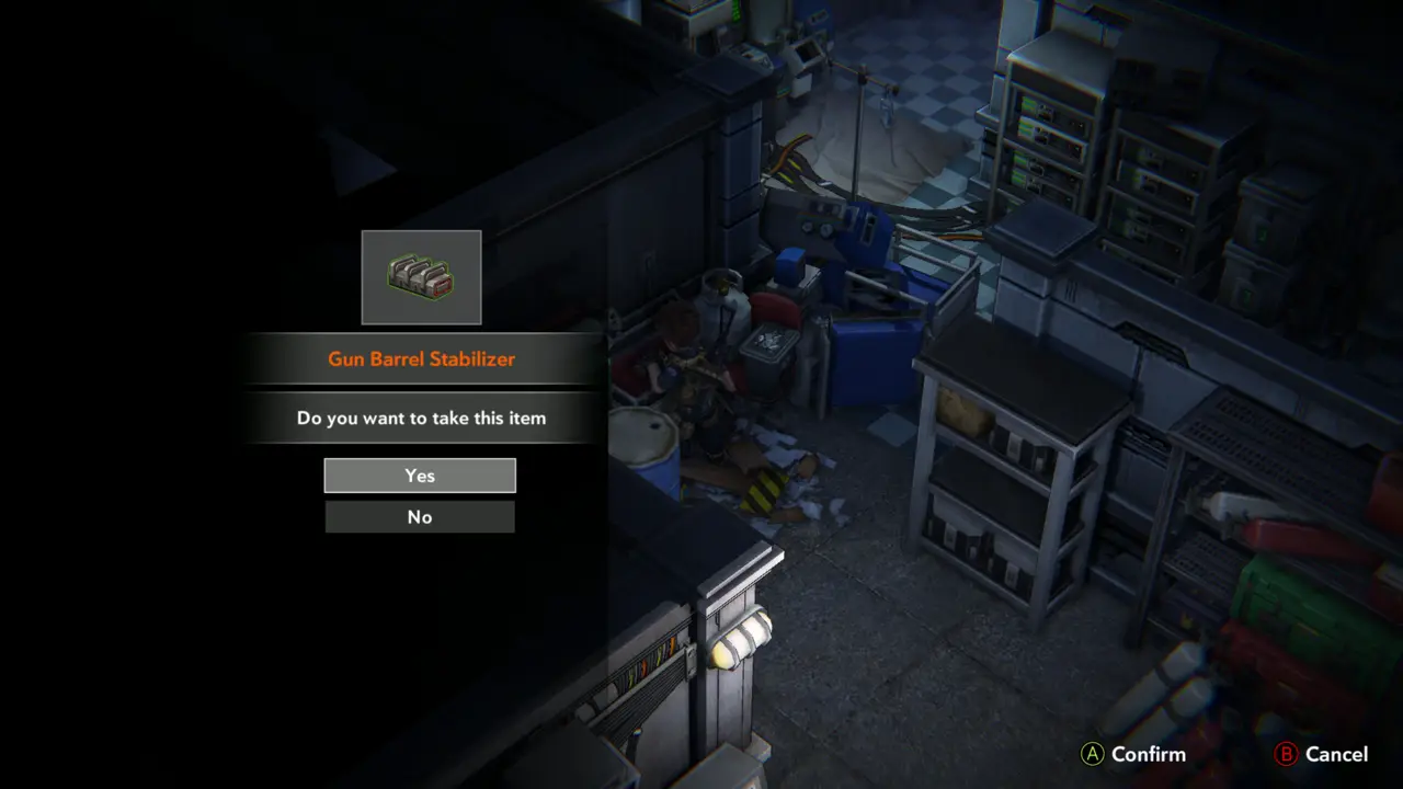 Gun Barrel Stabilizer prompt
