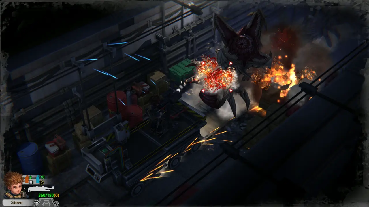 Creature burning
