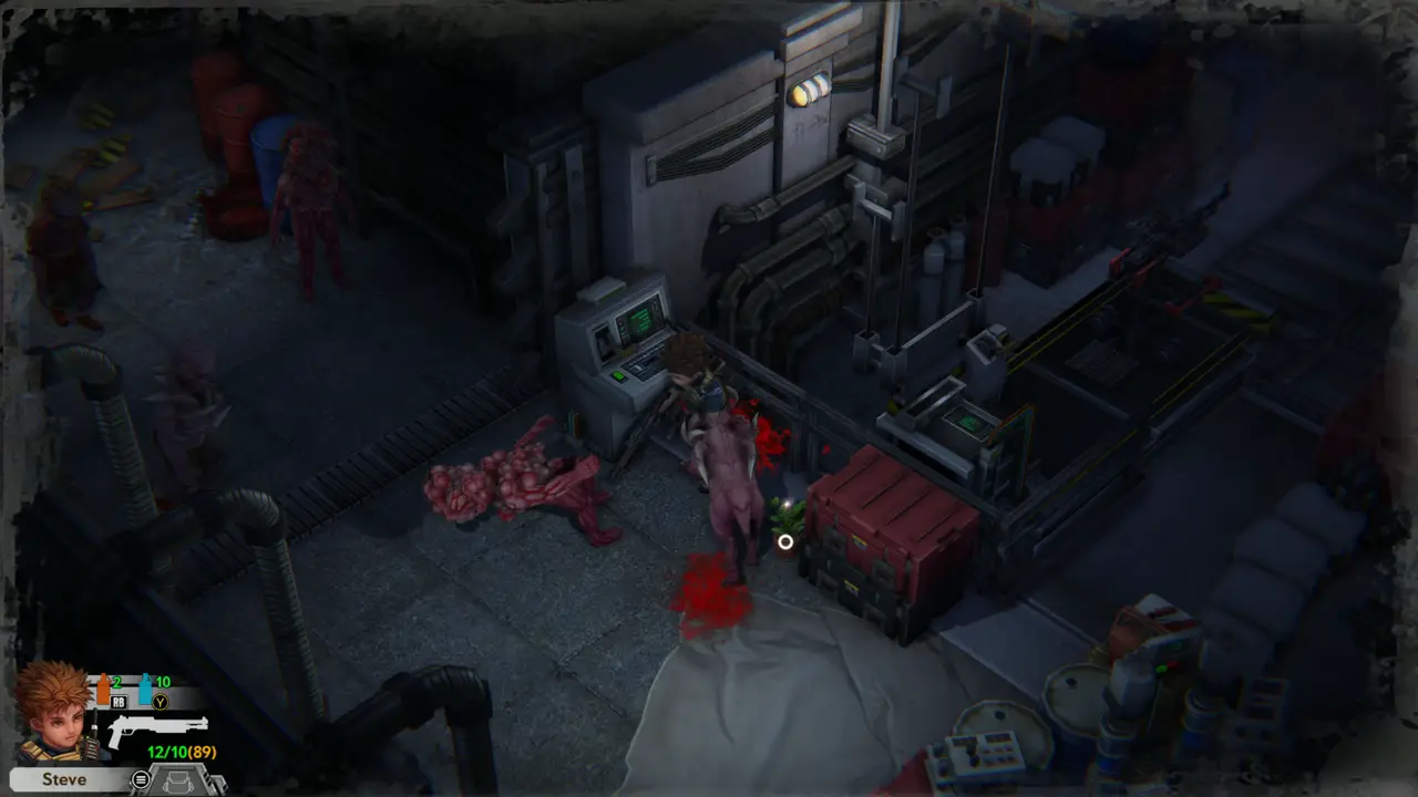Infected in the storage room