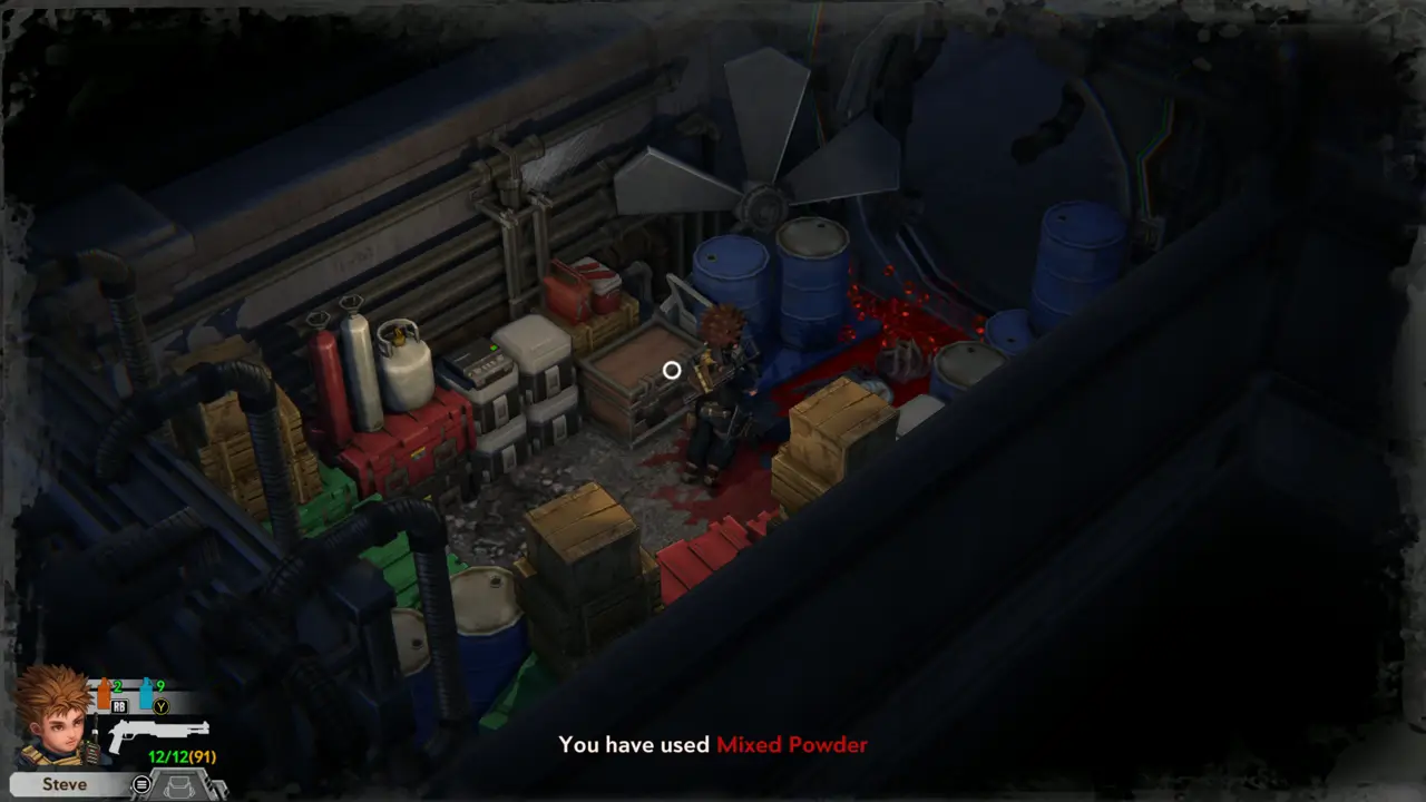 You have used Mixed Powder