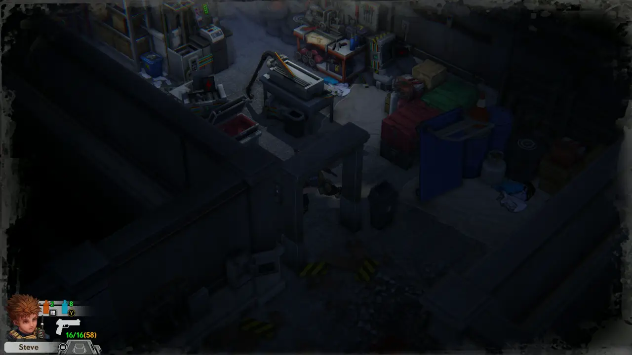 Storage box open