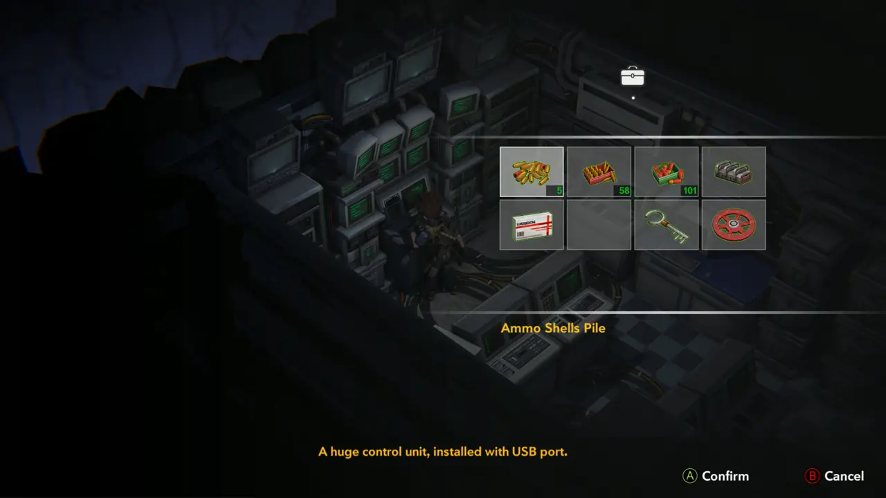 Control unit message