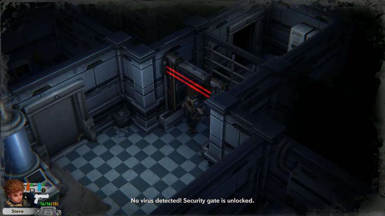 Scanner unlocked