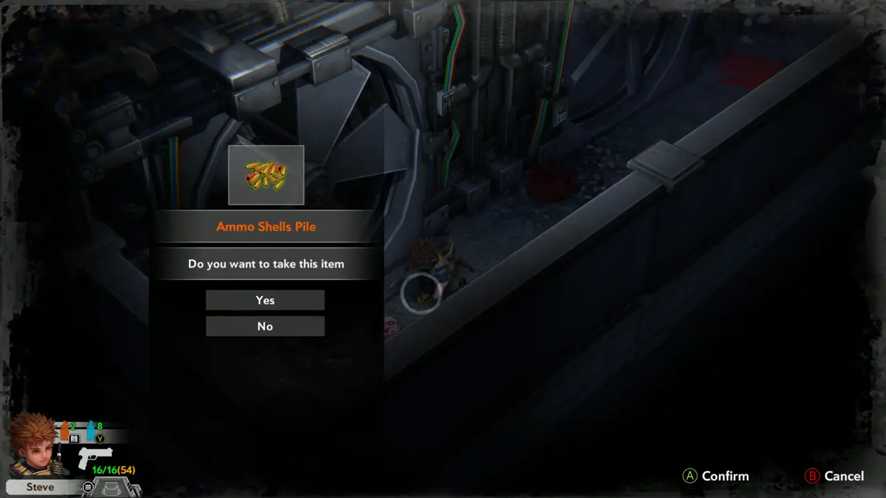 Ammo Shells Pile prompt