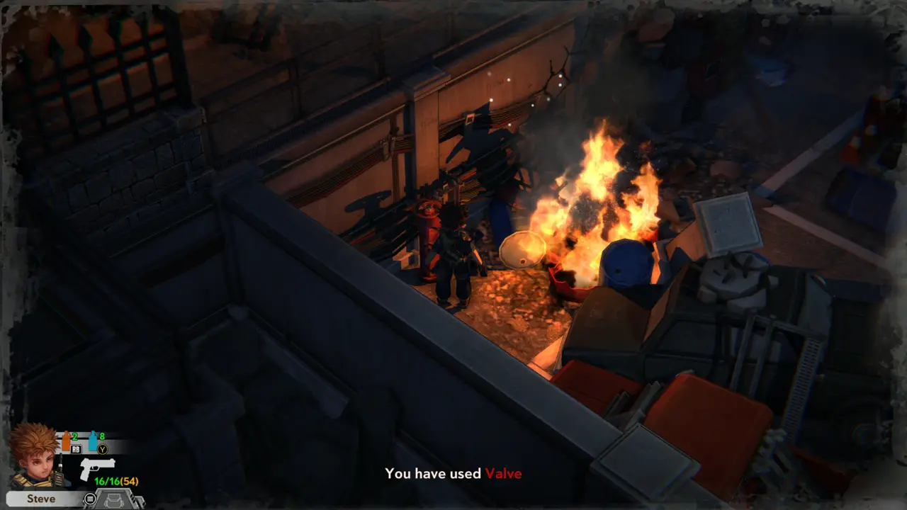 You have used Valve