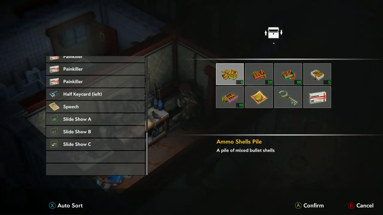 Storage box list