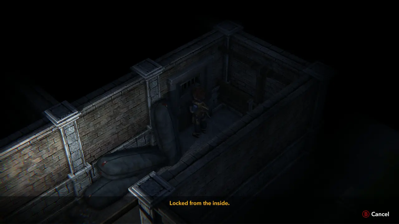 Locked from the inside