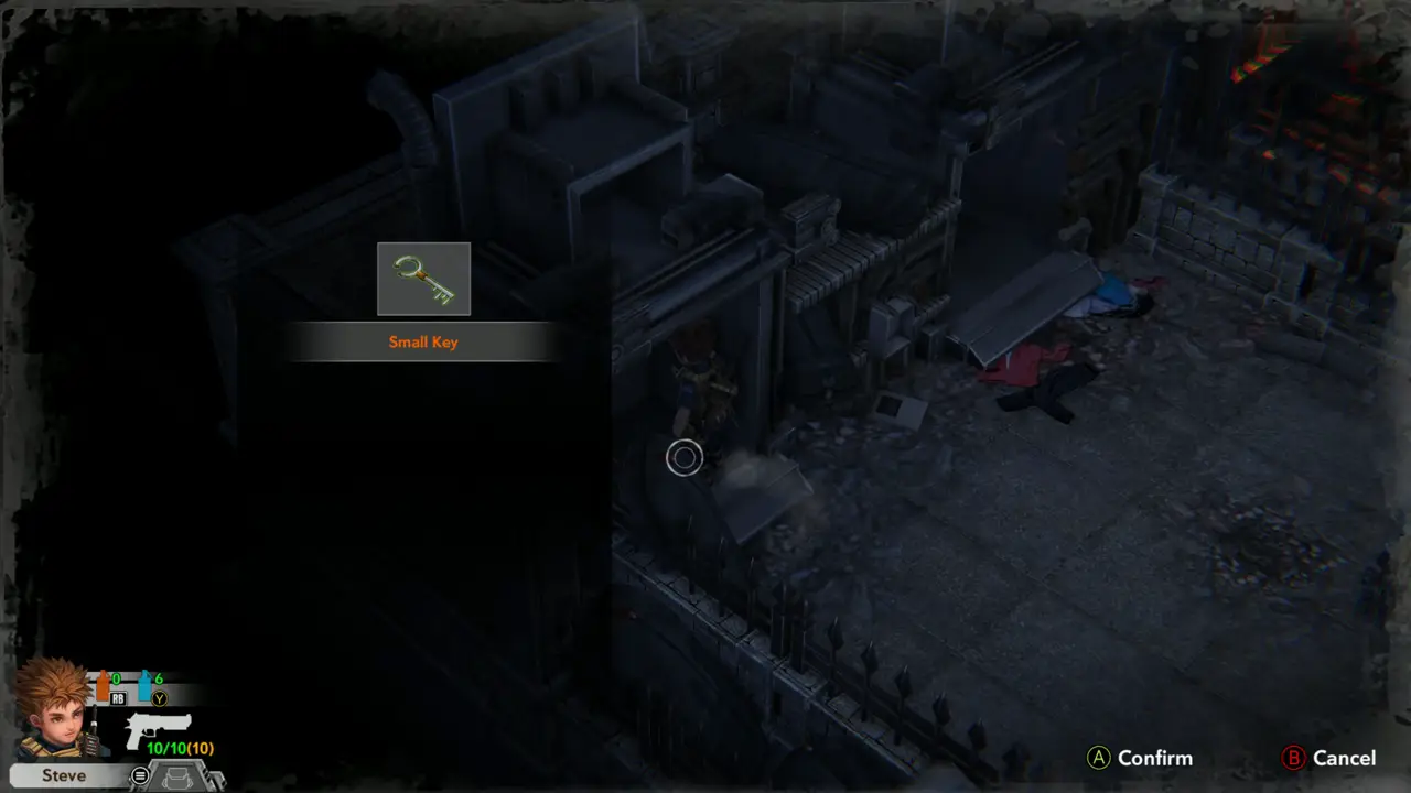 Small Key prompt