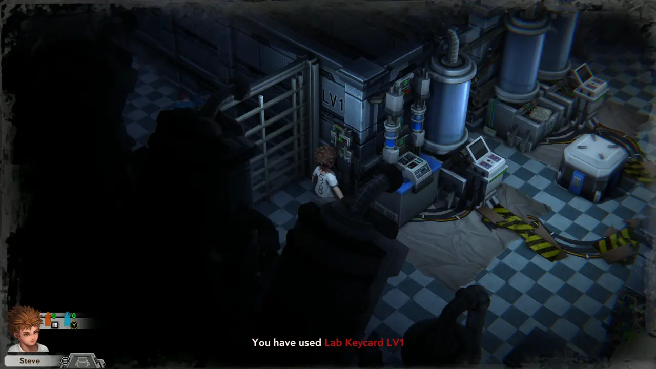 You have used the keycard
