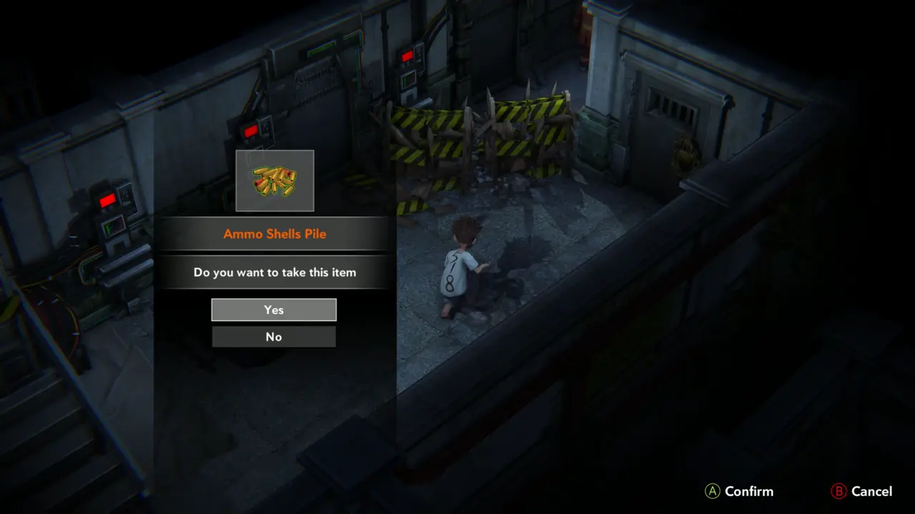 Ammo Shells Pile prompt