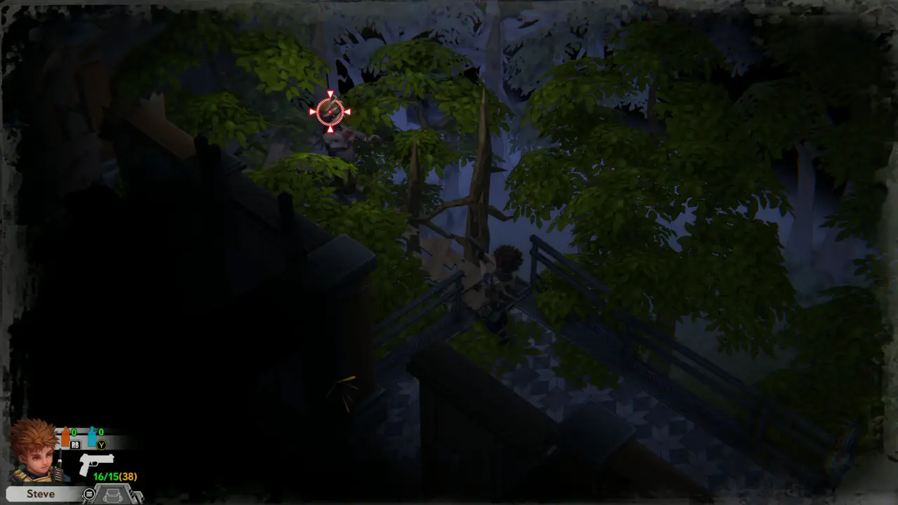 Zombie on the walkway