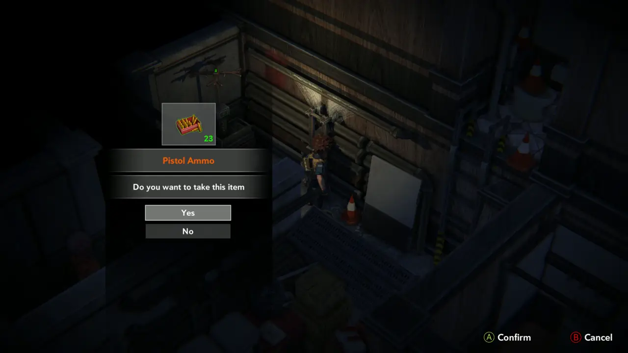 Pistol Ammo prompt