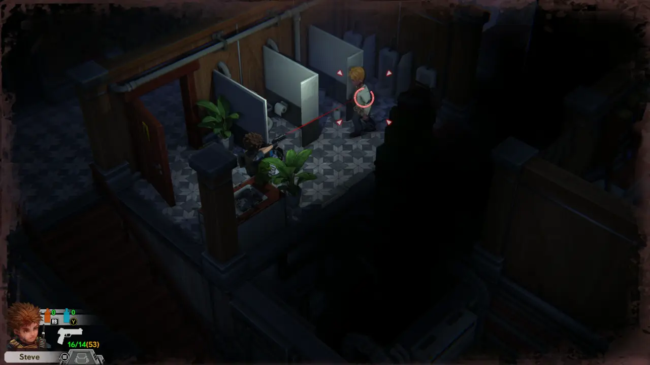 Zombies by the booths