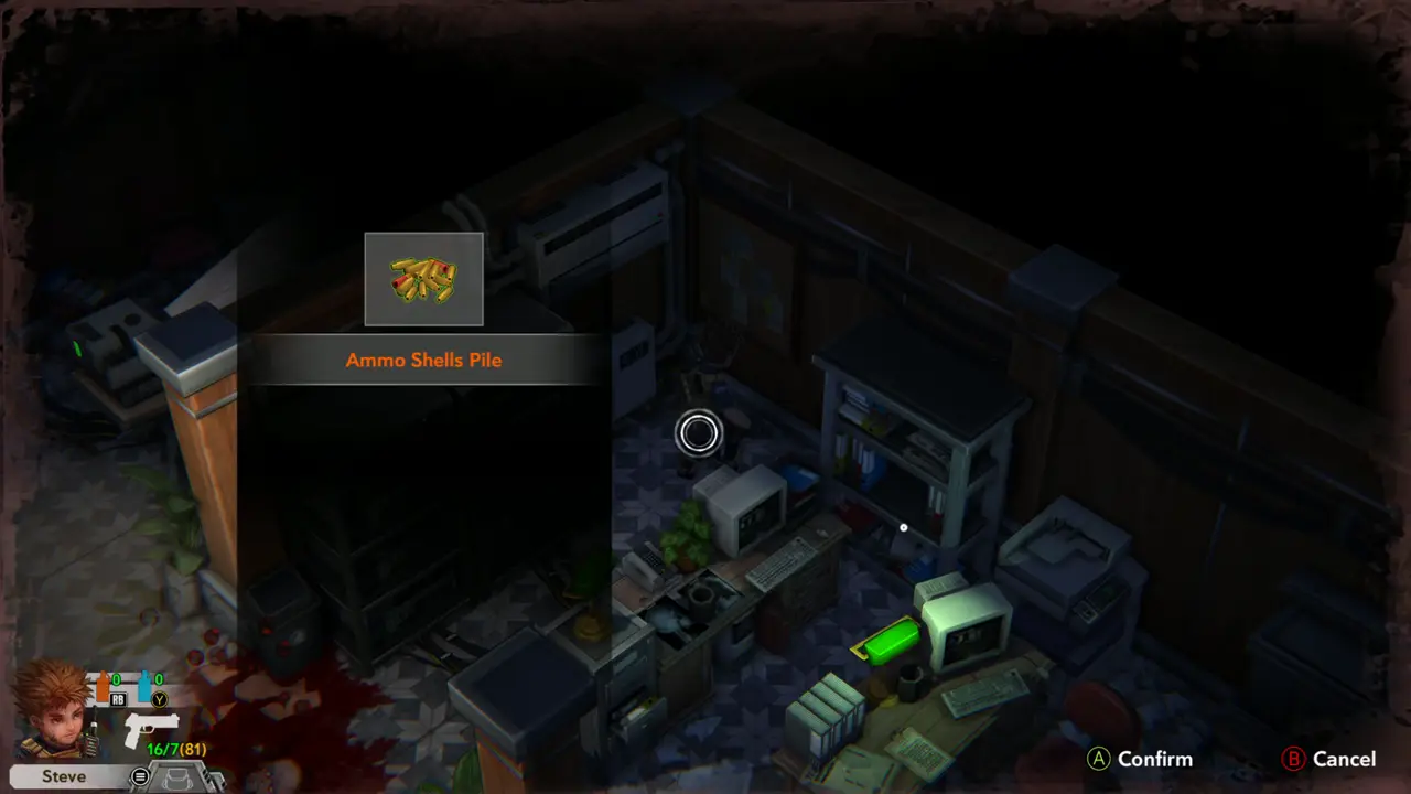 Ammo Shells Pile prompt