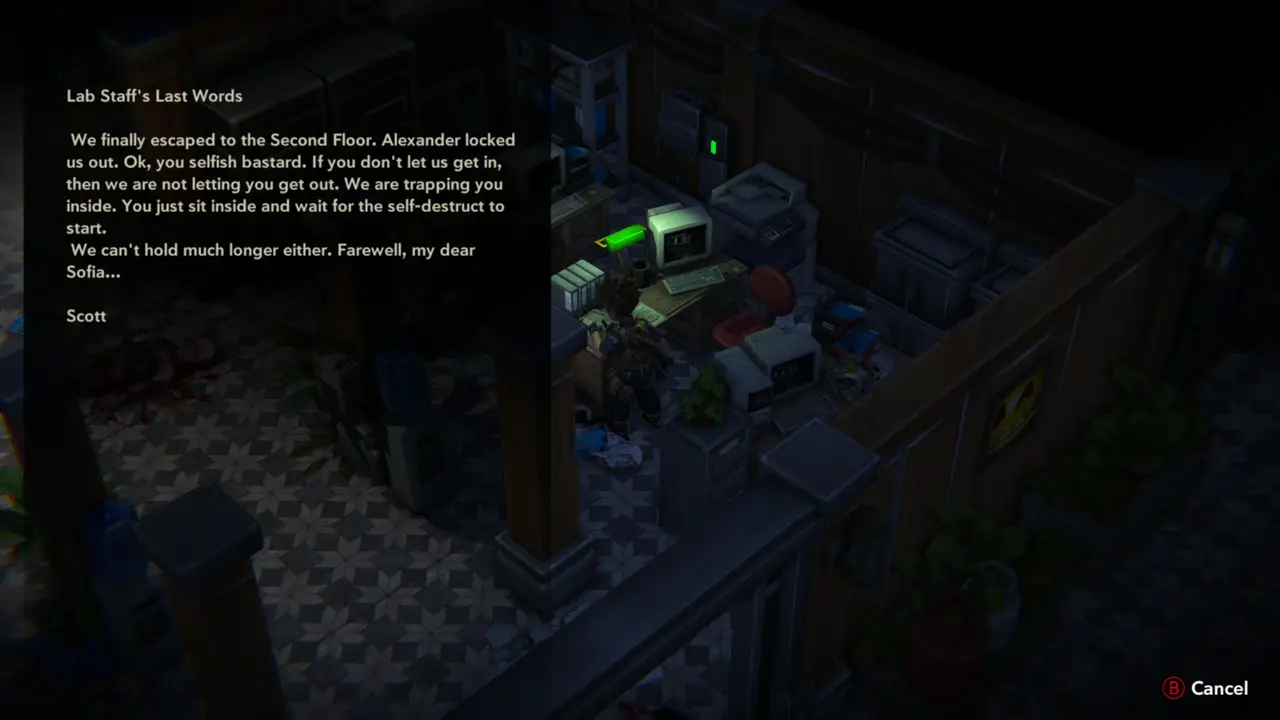 Lab Staff's Last Words