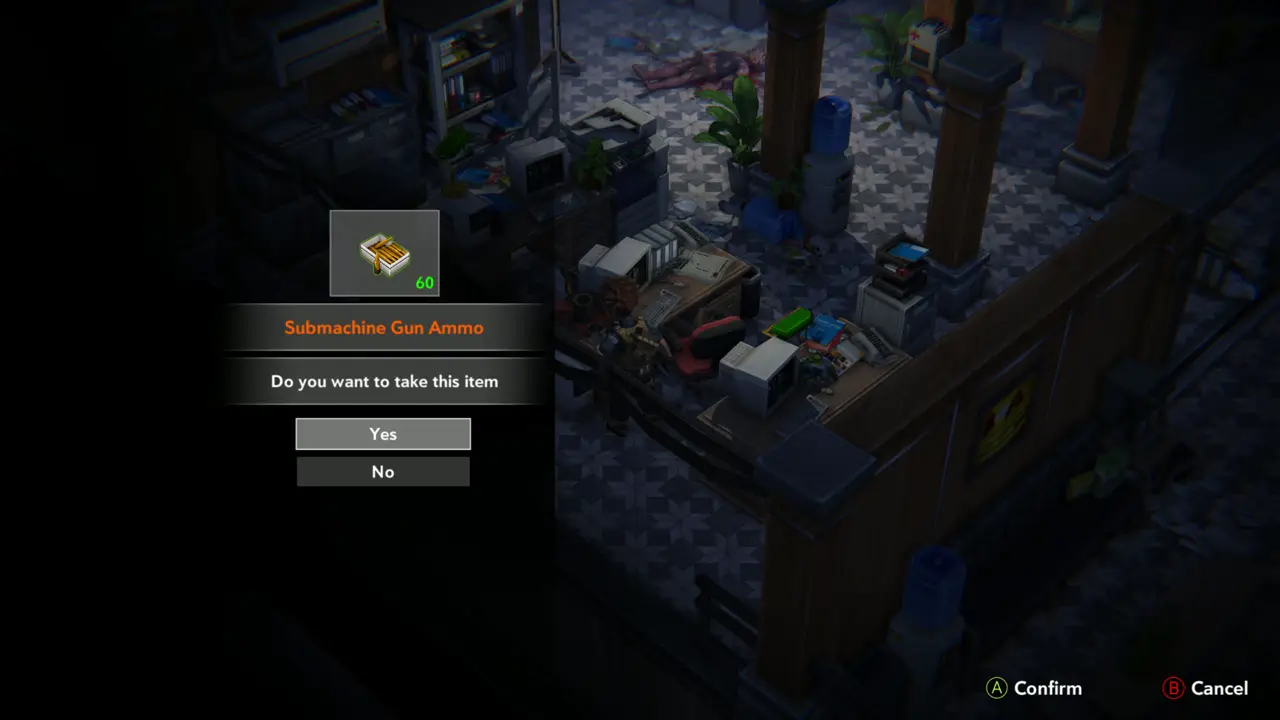 Submachine Gun Ammo prompt