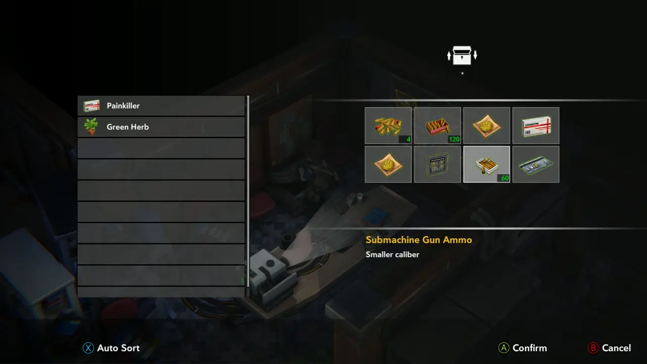 Storage box list