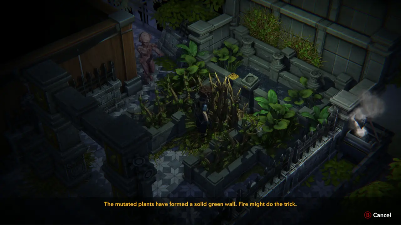 Green wall message